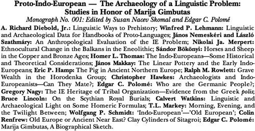 JIES Monograph Gimbutas