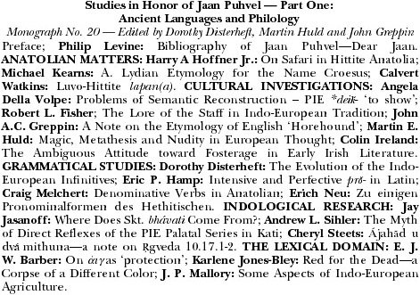 Linguistic Reconstruction: Its Potentials and Limitations In New Perspetive