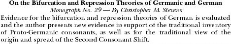 Linguistic Reconstruction: Its Potentials and Limitations In New Perspetive
